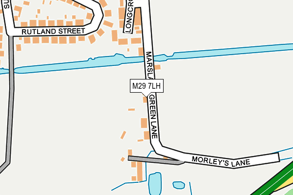 M29 7LH map - OS OpenMap – Local (Ordnance Survey) M29 7LH map - OS OpenMap – Local (Ordnance Survey)