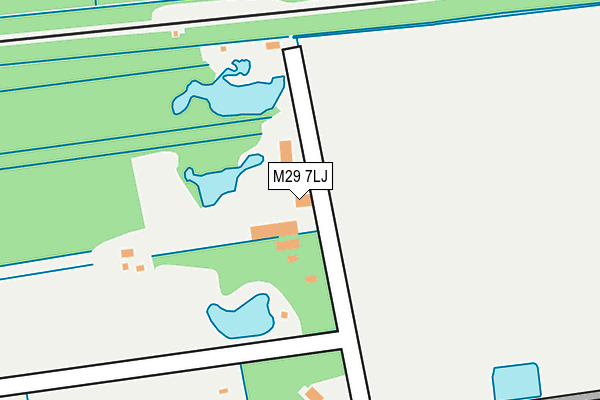 M29 7LJ map - OS OpenMap – Local (Ordnance Survey)