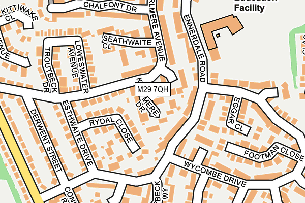 M29 7QH map - OS OpenMap – Local (Ordnance Survey) M29 7QH map - OS OpenMap – Local (Ordnance Survey)