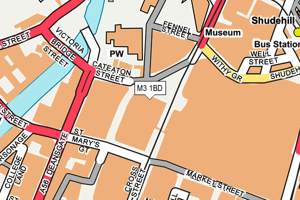 M3 1BD map - OS OpenMap – Local (Ordnance Survey) M3 1BD map - OS OpenMap – Local (Ordnance Survey)