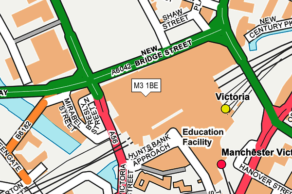 M3 1BE map - OS OpenMap – Local (Ordnance Survey) M3 1BE map - OS OpenMap – Local (Ordnance Survey)