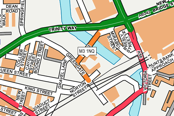 M3 1NQ map - OS OpenMap – Local (Ordnance Survey) M3 1NQ map - OS OpenMap – Local (Ordnance Survey)