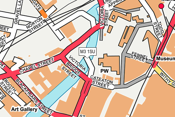 M3 1SU map - OS OpenMap – Local (Ordnance Survey) M3 1SU map - OS OpenMap – Local (Ordnance Survey)