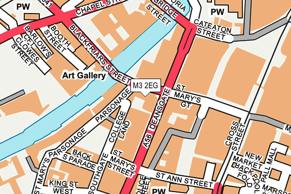 M3 2EG map - OS OpenMap – Local (Ordnance Survey) M3 2EG map - OS OpenMap – Local (Ordnance Survey)