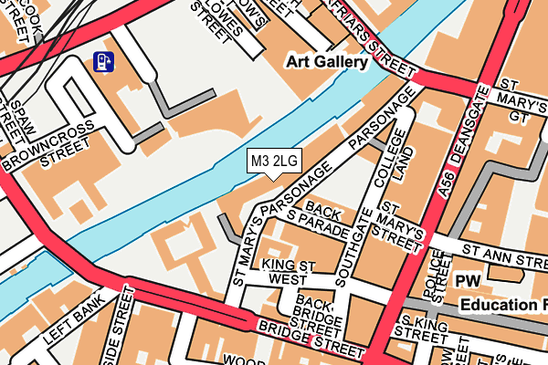 M3 2LG map - OS OpenMap – Local (Ordnance Survey) M3 2LG map - OS OpenMap – Local (Ordnance Survey)