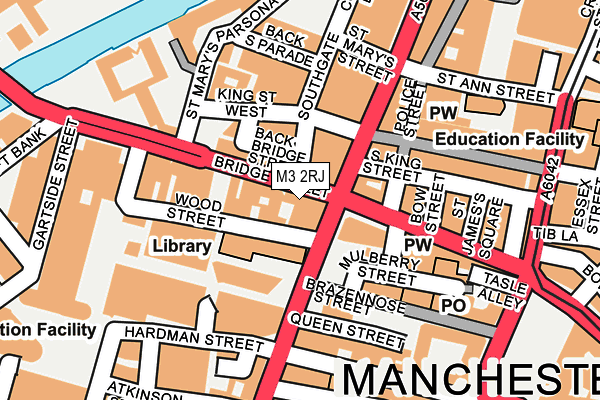 M3 2RJ map - OS OpenMap – Local (Ordnance Survey) M3 2RJ map - OS OpenMap – Local (Ordnance Survey)
