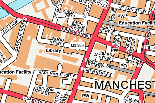 M3 3EH map - OS OpenMap – Local (Ordnance Survey) M3 3EH map - OS OpenMap – Local (Ordnance Survey)