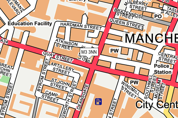 M3 3NN map - OS OpenMap – Local (Ordnance Survey) M3 3NN map - OS OpenMap – Local (Ordnance Survey)