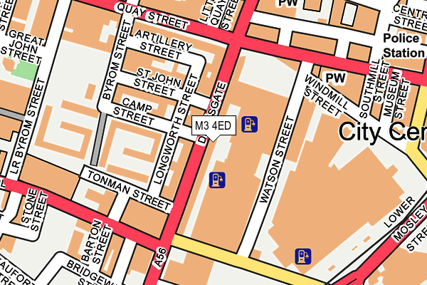 M3 4ED map - OS OpenMap – Local (Ordnance Survey) M3 4ED map - OS OpenMap – Local (Ordnance Survey)