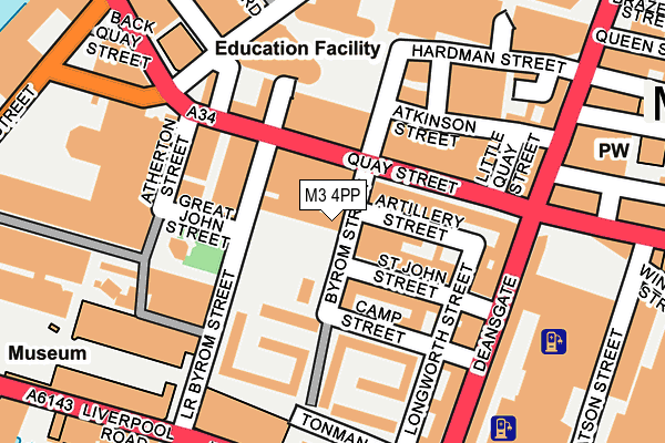 M3 4PP map - OS OpenMap – Local (Ordnance Survey) M3 4PP map - OS OpenMap – Local (Ordnance Survey)