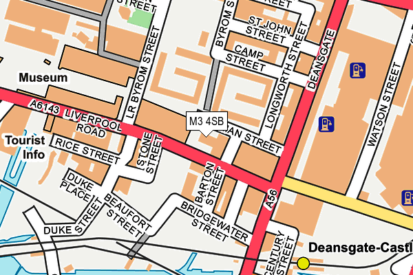 M3 4SB map - OS OpenMap – Local (Ordnance Survey) M3 4SB map - OS OpenMap – Local (Ordnance Survey)