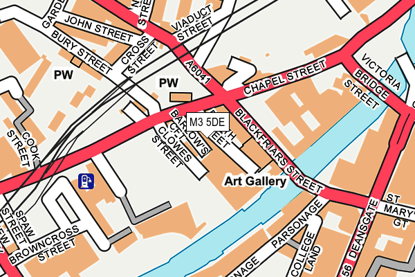 M3 5DE map - OS OpenMap – Local (Ordnance Survey) M3 5DE map - OS OpenMap – Local (Ordnance Survey)