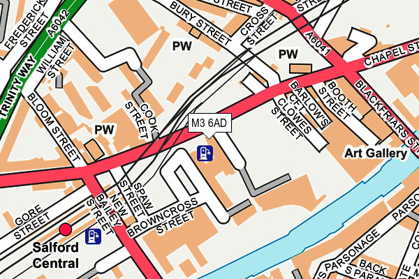 M3 6AD map - OS OpenMap – Local (Ordnance Survey) M3 6AD map - OS OpenMap – Local (Ordnance Survey)