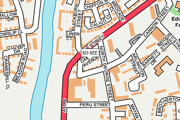 M3 6EE map - OS OpenMap – Local (Ordnance Survey) M3 6EE map - OS OpenMap – Local (Ordnance Survey)
