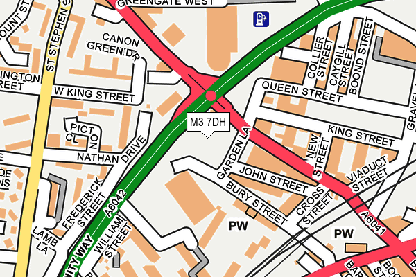 M3 7DH map - OS OpenMap – Local (Ordnance Survey) M3 7DH map - OS OpenMap – Local (Ordnance Survey)
