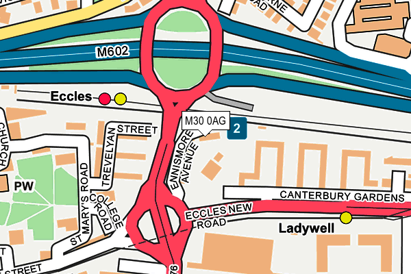 M30 0AG map - OS OpenMap – Local (Ordnance Survey) M30 0AG map - OS OpenMap – Local (Ordnance Survey)