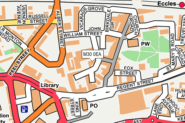 M30 0EA map - OS OpenMap – Local (Ordnance Survey) M30 0EA map - OS OpenMap – Local (Ordnance Survey)