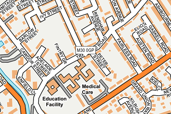 M30 0GP map - OS OpenMap – Local (Ordnance Survey) M30 0GP map - OS OpenMap – Local (Ordnance Survey)