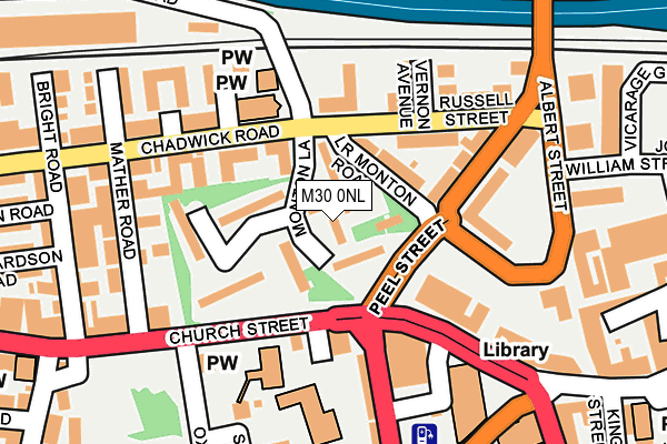 M30 0NL map - OS OpenMap – Local (Ordnance Survey) M30 0NL map - OS OpenMap – Local (Ordnance Survey)