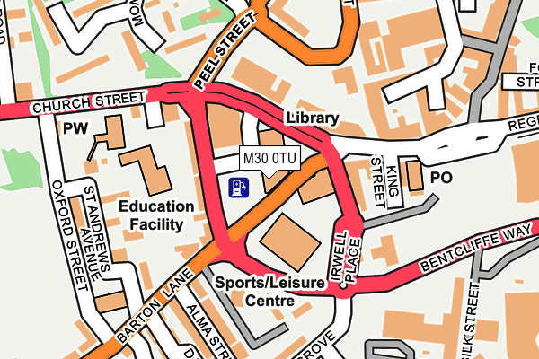 M30 0TU map - OS OpenMap – Local (Ordnance Survey) M30 0TU map - OS OpenMap – Local (Ordnance Survey)