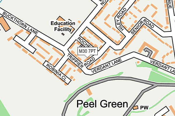 M30 7PT map - OS OpenMap – Local (Ordnance Survey) M30 7PT map - OS OpenMap – Local (Ordnance Survey)