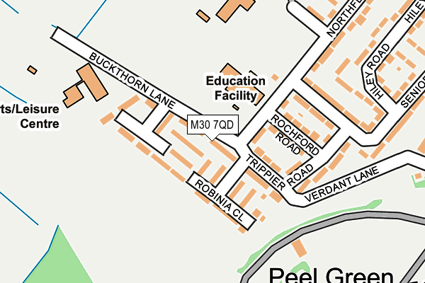 M30 7QD map - OS OpenMap – Local (Ordnance Survey) M30 7QD map - OS OpenMap – Local (Ordnance Survey)