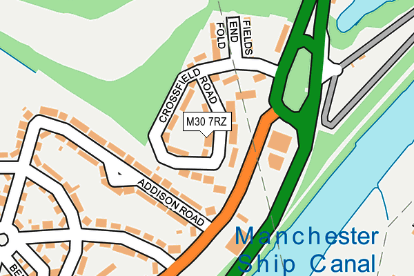 M30 7RZ map - OS OpenMap – Local (Ordnance Survey) M30 7RZ map - OS OpenMap – Local (Ordnance Survey)