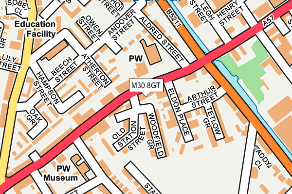 M30 8GT map - OS OpenMap – Local (Ordnance Survey) M30 8GT map - OS OpenMap – Local (Ordnance Survey)