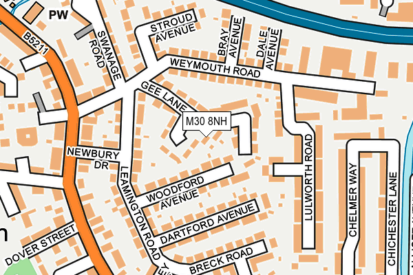 M30 8NH map - OS OpenMap – Local (Ordnance Survey) M30 8NH map - OS OpenMap – Local (Ordnance Survey)