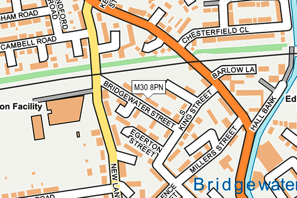 M30 8PN map - OS OpenMap – Local (Ordnance Survey) M30 8PN map - OS OpenMap – Local (Ordnance Survey)