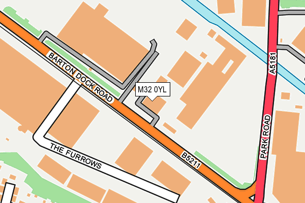 M32 0YL map - OS OpenMap – Local (Ordnance Survey) M32 0YL map - OS OpenMap – Local (Ordnance Survey)
