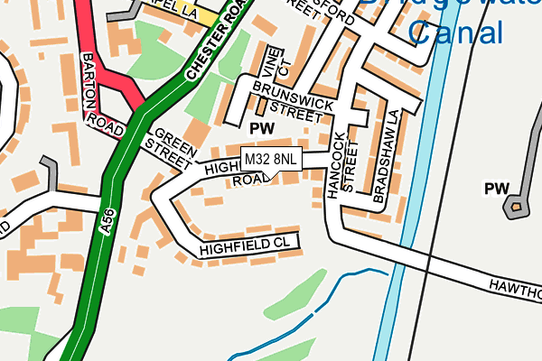 M32 8NL map - OS OpenMap – Local (Ordnance Survey) M32 8NL map - OS OpenMap – Local (Ordnance Survey)