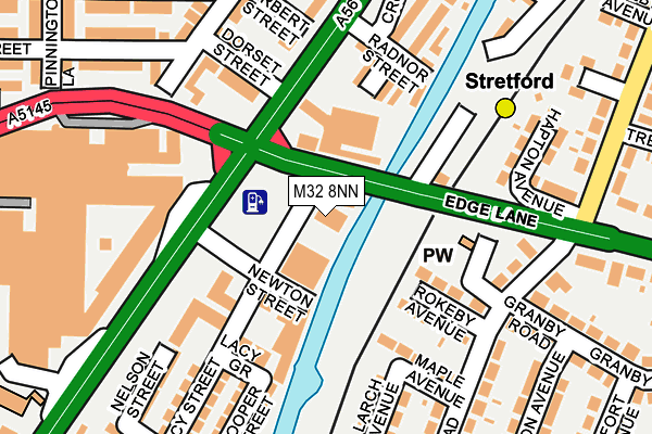 M32 8NN map - OS OpenMap – Local (Ordnance Survey) M32 8NN map - OS OpenMap – Local (Ordnance Survey)