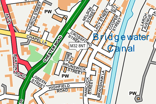 M32 8NT map - OS OpenMap – Local (Ordnance Survey) M32 8NT map - OS OpenMap – Local (Ordnance Survey)