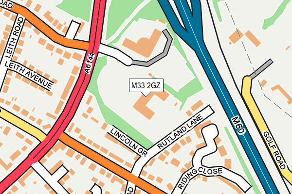 M33 2GZ map - OS OpenMap – Local (Ordnance Survey) M33 2GZ map - OS OpenMap – Local (Ordnance Survey)