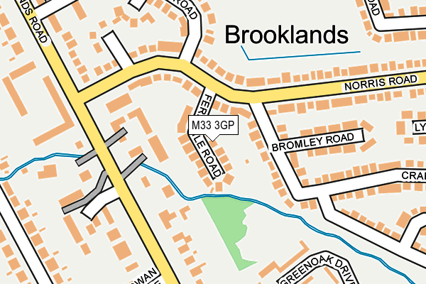 M33 3GP map - OS OpenMap – Local (Ordnance Survey) M33 3GP map - OS OpenMap – Local (Ordnance Survey)