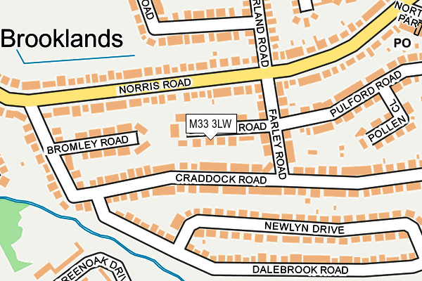 M33 3LW map - OS OpenMap – Local (Ordnance Survey) M33 3LW map - OS OpenMap – Local (Ordnance Survey)
