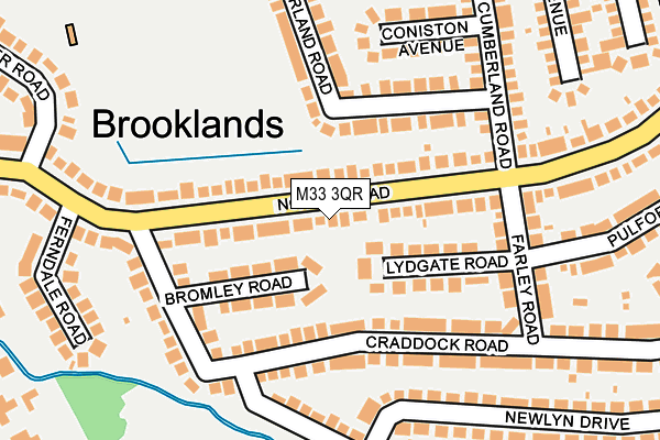 M33 3QR map - OS OpenMap – Local (Ordnance Survey) M33 3QR map - OS OpenMap – Local (Ordnance Survey)