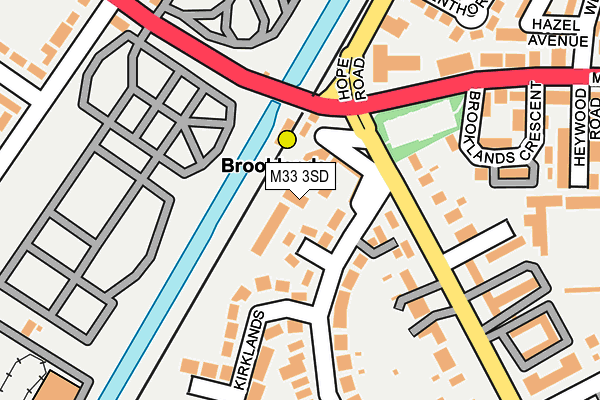 M33 3SD map - OS OpenMap – Local (Ordnance Survey) M33 3SD map - OS OpenMap – Local (Ordnance Survey)