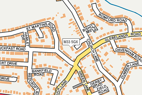 M33 5GX map - OS OpenMap – Local (Ordnance Survey) M33 5GX map - OS OpenMap – Local (Ordnance Survey)