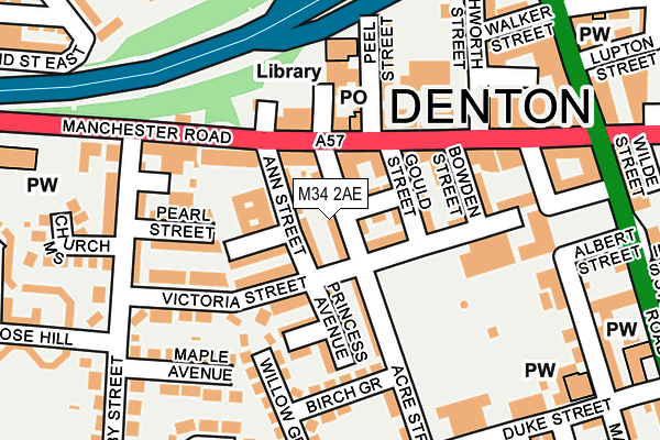 M34 2AE map - OS OpenMap – Local (Ordnance Survey) M34 2AE map - OS OpenMap – Local (Ordnance Survey)