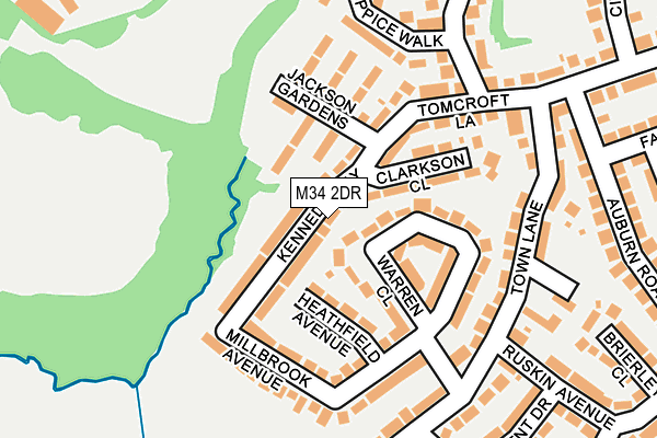 M34 2DR map - OS OpenMap – Local (Ordnance Survey) M34 2DR map - OS OpenMap – Local (Ordnance Survey)