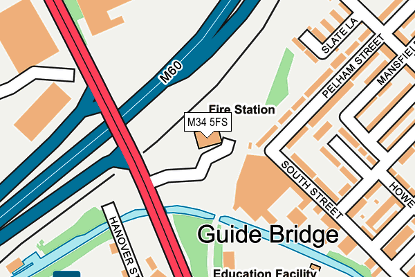 M34 5FS map - OS OpenMap – Local (Ordnance Survey) M34 5FS map - OS OpenMap – Local (Ordnance Survey)