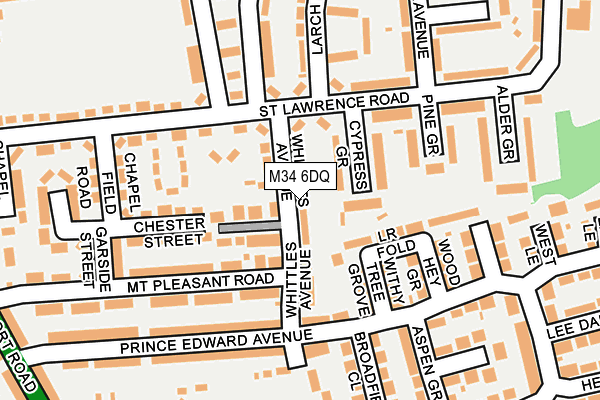 M34 6DQ map - OS OpenMap – Local (Ordnance Survey) M34 6DQ map - OS OpenMap – Local (Ordnance Survey)