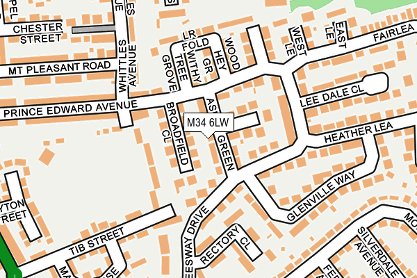 M34 6LW map - OS OpenMap – Local (Ordnance Survey) M34 6LW map - OS OpenMap – Local (Ordnance Survey)