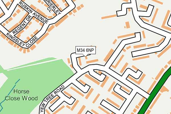 M34 6NP map - OS OpenMap – Local (Ordnance Survey) M34 6NP map - OS OpenMap – Local (Ordnance Survey)