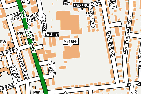 M34 6PF map - OS OpenMap – Local (Ordnance Survey) M34 6PF map - OS OpenMap – Local (Ordnance Survey)