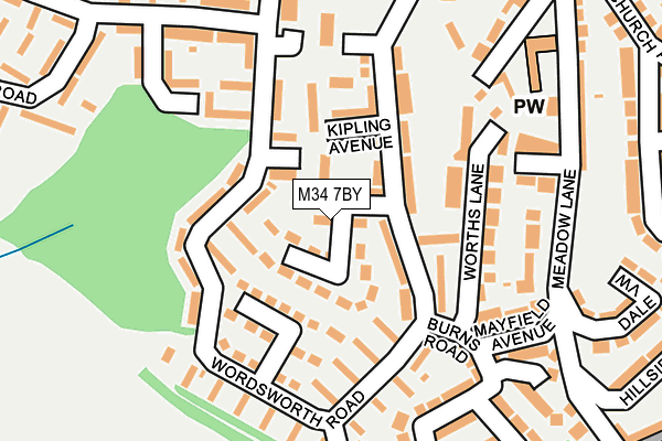 M34 7BY map - OS OpenMap – Local (Ordnance Survey) M34 7BY map - OS OpenMap – Local (Ordnance Survey)