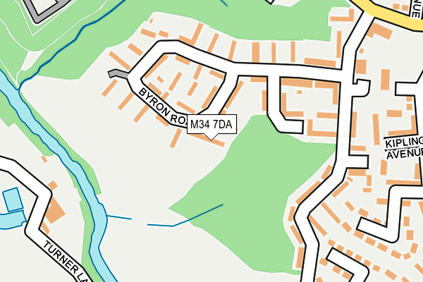 M34 7DA map - OS OpenMap – Local (Ordnance Survey) M34 7DA map - OS OpenMap – Local (Ordnance Survey)