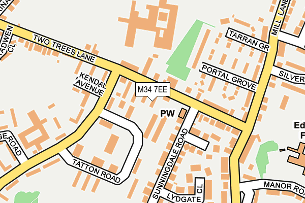 M34 7EE map - OS OpenMap – Local (Ordnance Survey) M34 7EE map - OS OpenMap – Local (Ordnance Survey)